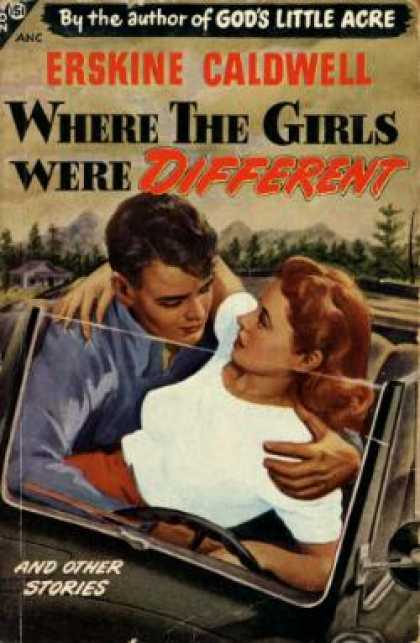 Avon Books - Where the Girls Were Different - Erskine Caldwell