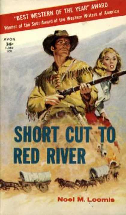 Avon Books - Short Cut to Red River - Noel M. Loomis