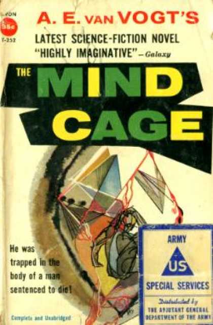 Avon Books - The Mind Cage - A.e. Van Vogt