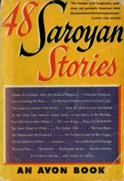 Avon Books - 48 Saroyan Stories