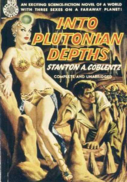 Avon Books - Into Plutonian Depths - Stanton Arthur Coblentz