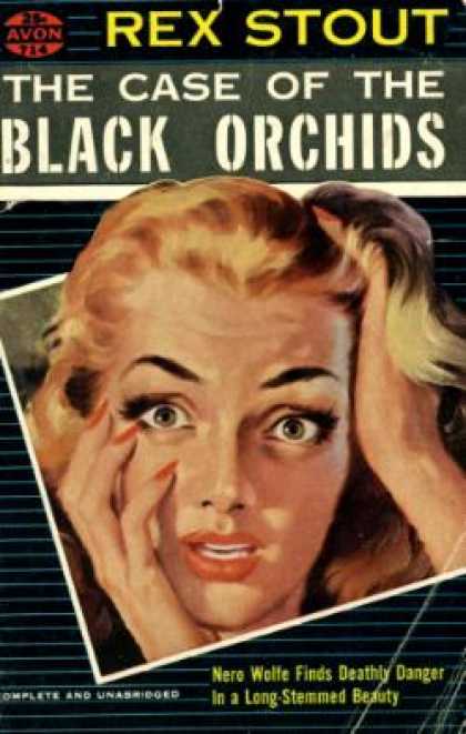 Avon Books - The Case of the Black Orchids - Rex Stout