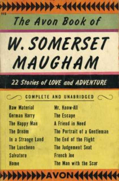 Avon Books - The Avon Book of Somerset Maugham: 22 Stories From Cosmopolitan - W. Somerset Ma