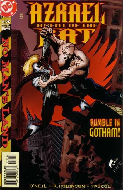 Azrael 52 - No Mans Land - Rumble In Gotham - Action - No52 - Dc Comics