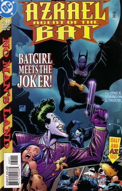 Azrael 60 - Batgirl - Joker - Gun - Hostage - Bat Wings