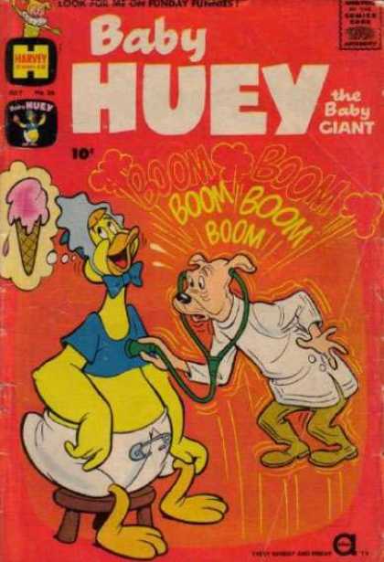Baby Huey the Baby Giant 36 - Harvey - Duck - Pig - Ice Cream - Boom