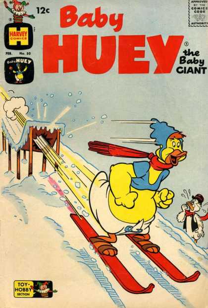 Baby Huey the Baby Giant 50 - Approved By The Comics Code Authority - Harvey Comics - Toy - Hobby - Huey