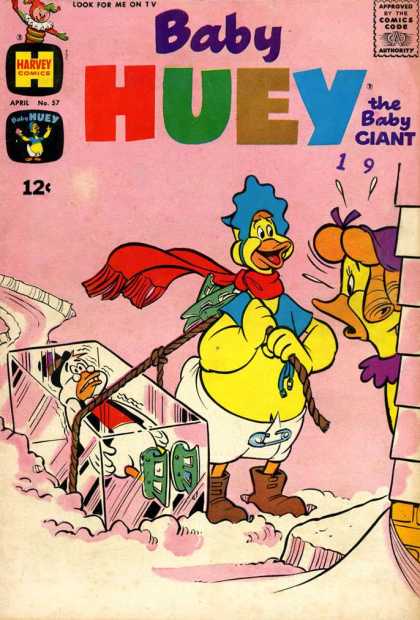 Baby Huey the Baby Giant 57 - Duck - 12c - Box - Rope - Boots