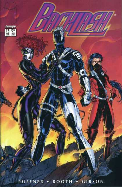 Backlash 12 - Trio - Supersoldiers - Mutant - Masked - Secret Identity