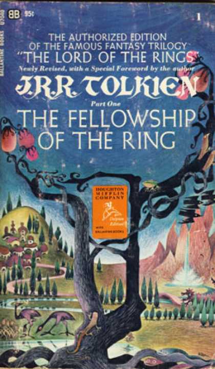 fellowship of ring book cover. The Fellowship Fo the Ring