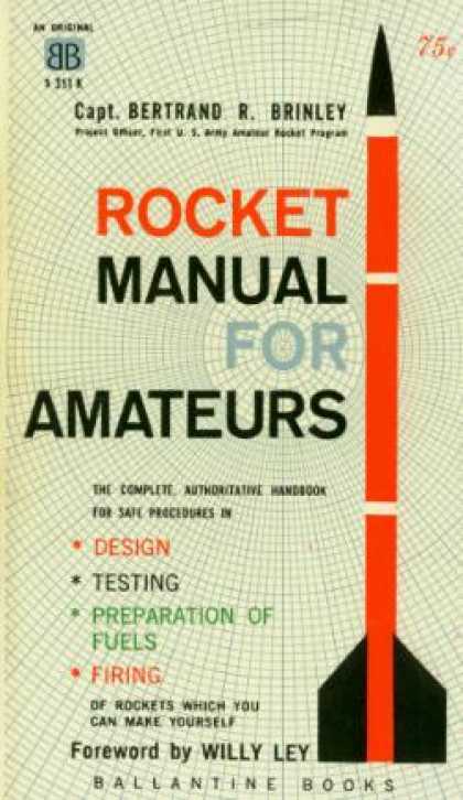 Ballantine Books - Rocket Manual for Amateurs - Bertrand R Brinley