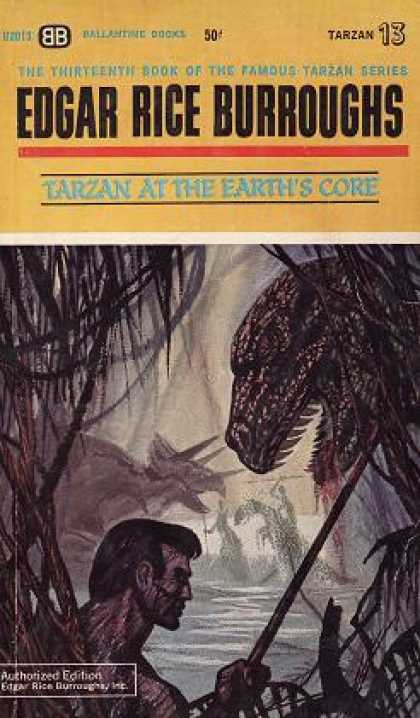 Ballantine Books - Tarzan at the Earth's Core (vintage Ballantine, U2013)