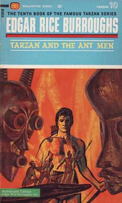 Ballantine Books - Tarzan and the Ant Men (vintage Ballantine, F754)