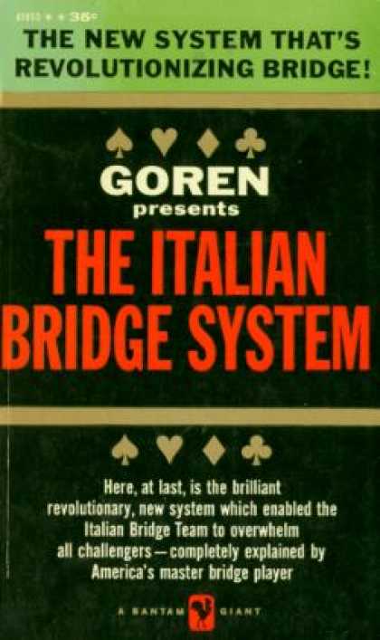 Bantam - Goren Presents the Italian Bridge System - Charles H. Goren