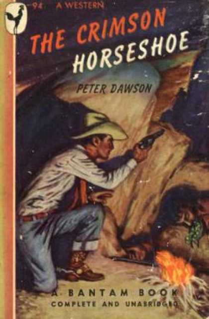 Bantam - The Crimson Horseshoe - Peter Dawson
