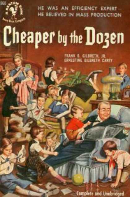 Bantam - Cheaper By the Dozen - Jr., Frank B. Gilbreth