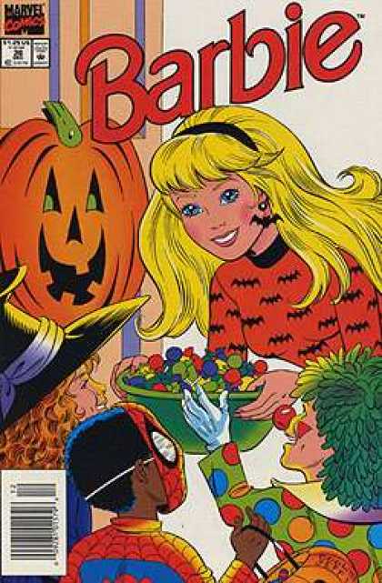 Barbie 36 - Marvel Comics - Halloween - Trick Or Treat - Pumpkin - Candy