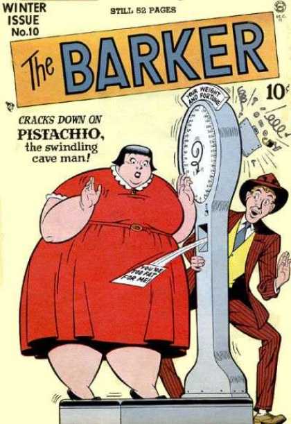 Barker 10 - Winter Issue - Cracks Down On Pistachio - The Swindling Cave Man - Heavy Personality - Machine