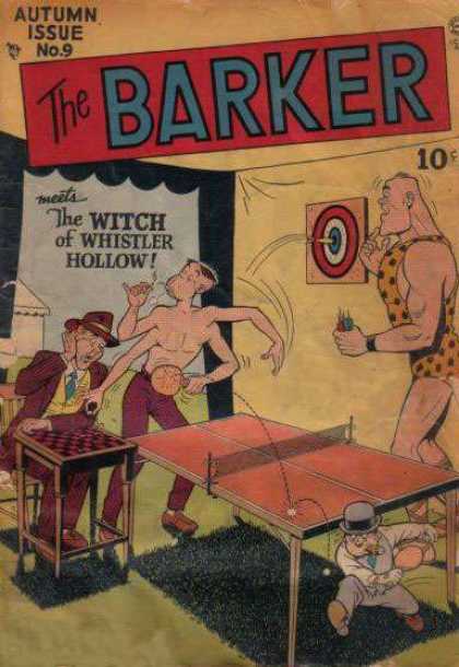 Barker 9 - Autumn Issue No9 - The Witch - Table Tennis - Cap - Ball