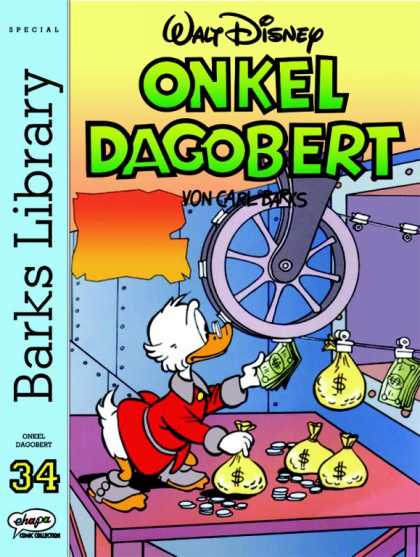 Barks Library 75 - Moneybags - Bills - Coins - Duck - Walt Disney