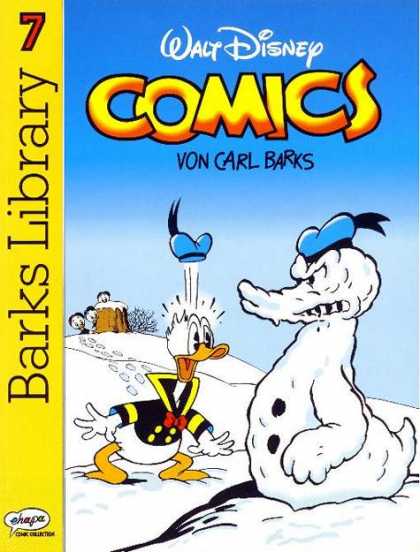 Barks Library 86 - Von Carl Barks - Donald Duck - Snowman - Snow - Huey Dewey And Louie