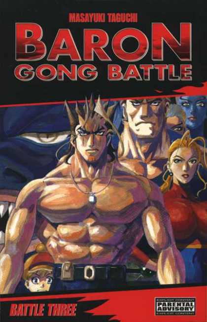 Baron Gong Battle 3 - Masayuki Taguchi - Battle Three - Parental Advisory - Man - Woman