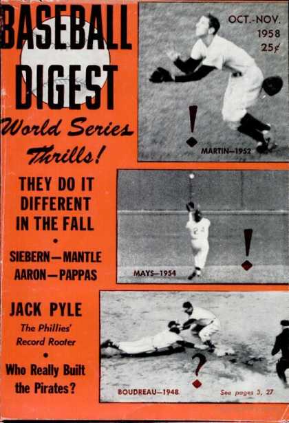 Baseball Digest - October 1958