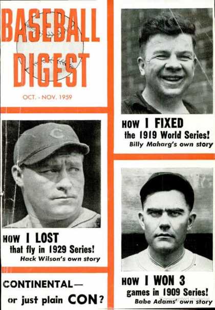 Baseball Digest - October 1959