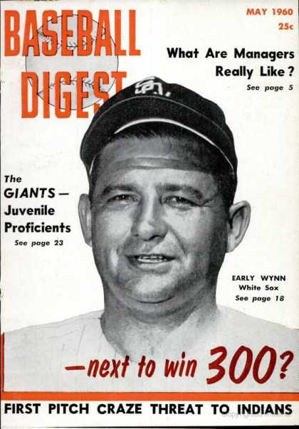 Baseball Digest - May 1960