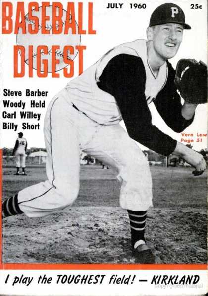 Baseball Digest - July 1960
