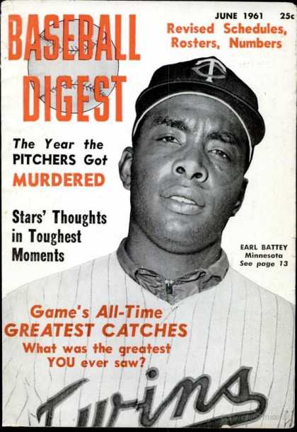 Baseball Digest - June 1961