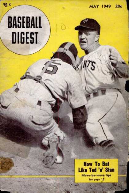 Baseball Digest - May 1949