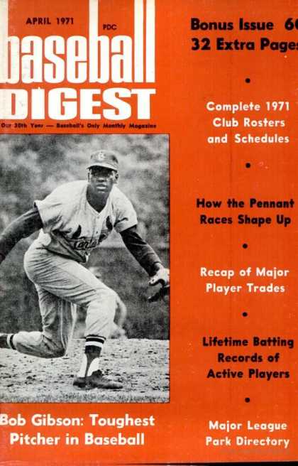 Baseball Digest - April 1971