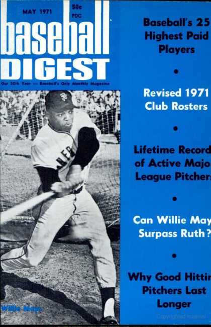 Baseball Digest - May 1971