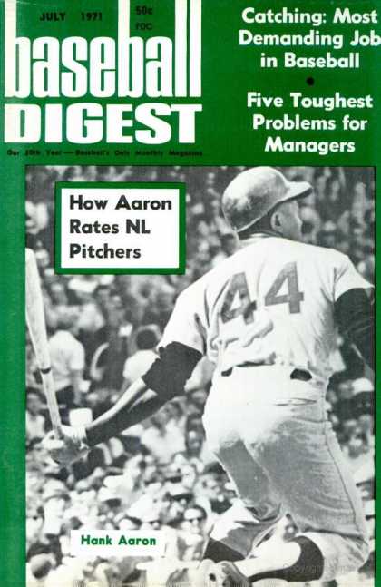 Baseball Digest - July 1971