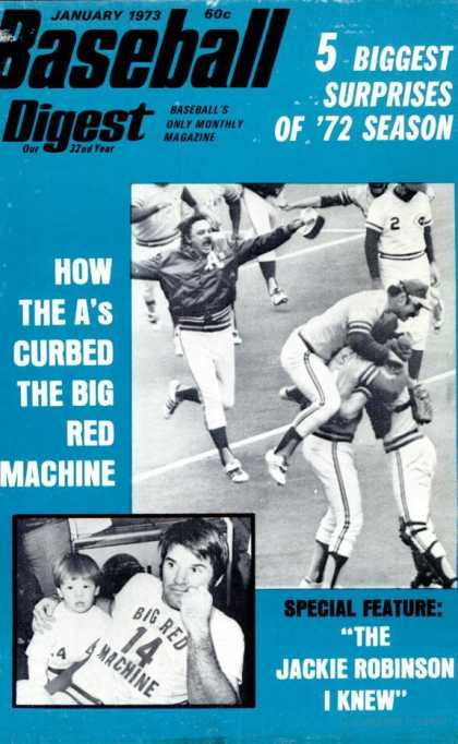 Baseball Digest - January 1973