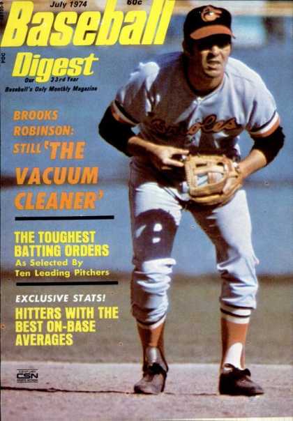 Baseball Digest - July 1974