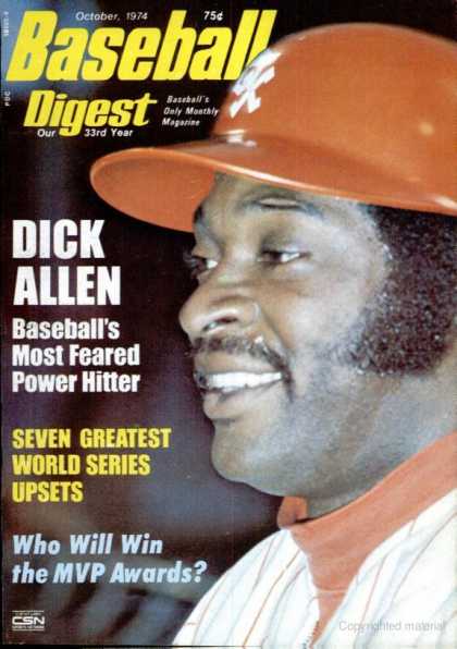 Baseball Digest - October 1974