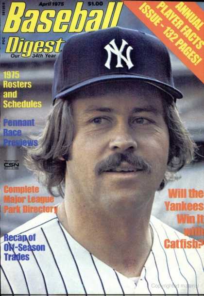 Baseball Digest - April 1975