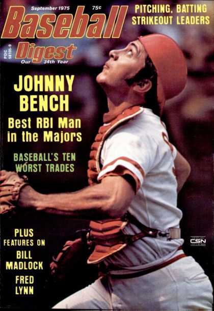 Baseball Digest - September 1975