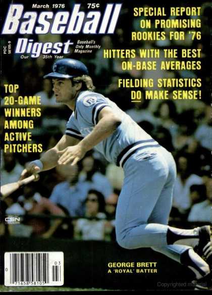Baseball Digest - March 1976