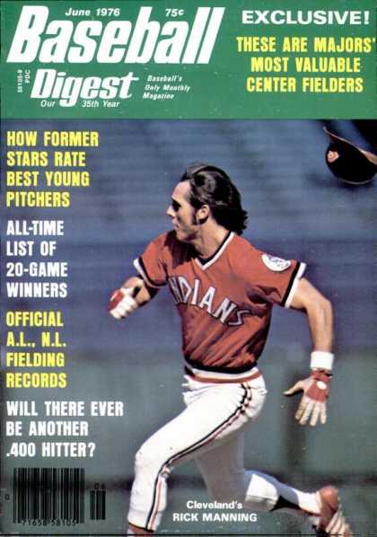 Baseball Digest - June 1976