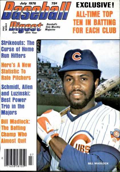 Baseball Digest - July 1976