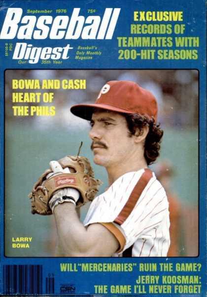 Baseball Digest - September 1976