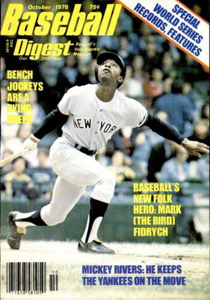 Baseball Digest - October 1976