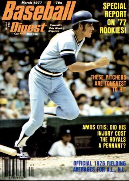Baseball Digest - March 1977