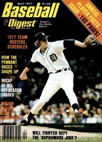 Baseball Digest - April 1977