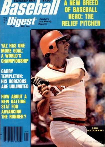 Baseball Digest - September 1977