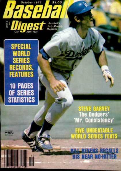 Baseball Digest - October 1977