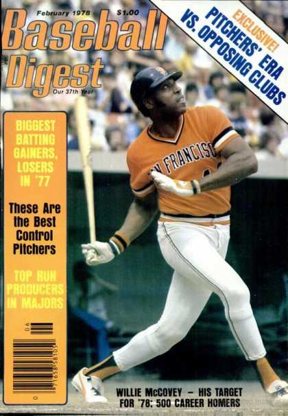 Baseball Digest - February 1978